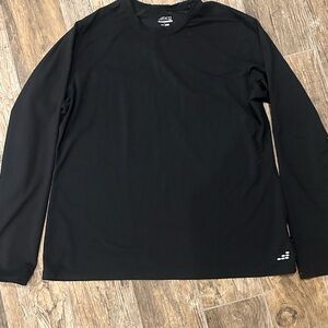 BCG Black Long Sleeve Performance Cold Weather Tech Shirt